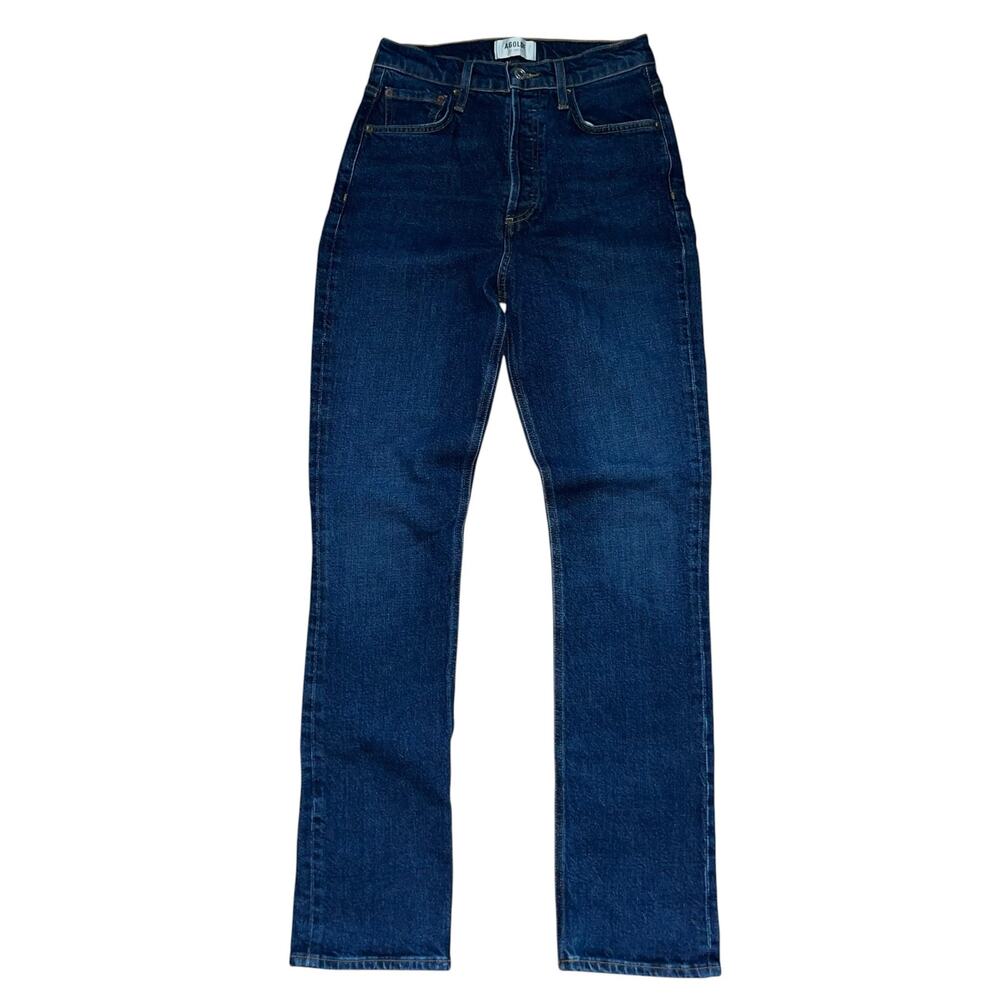 AGOLDE Freya Skinny Jeans Button Fly